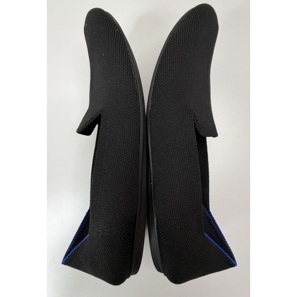 Rothy's The Loafer Black Slip On Flat Shoes Women's Size 9 - Picture 5 of 10